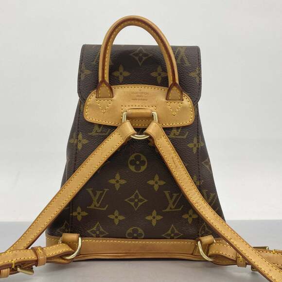 LOUIS VUITTON Authentic Brown Monogram Backpack main image 6